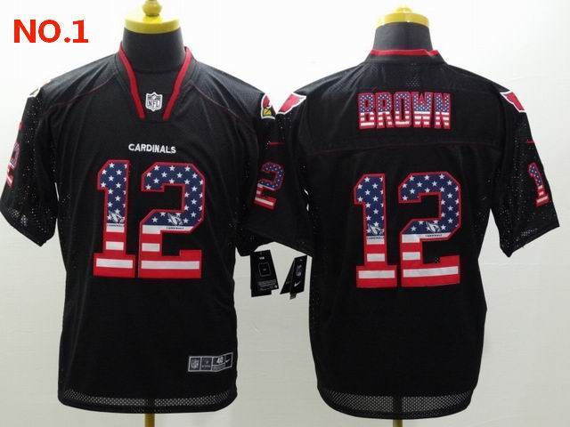 Men's Arizona Cardinals #12 John Brown Jerseys-9